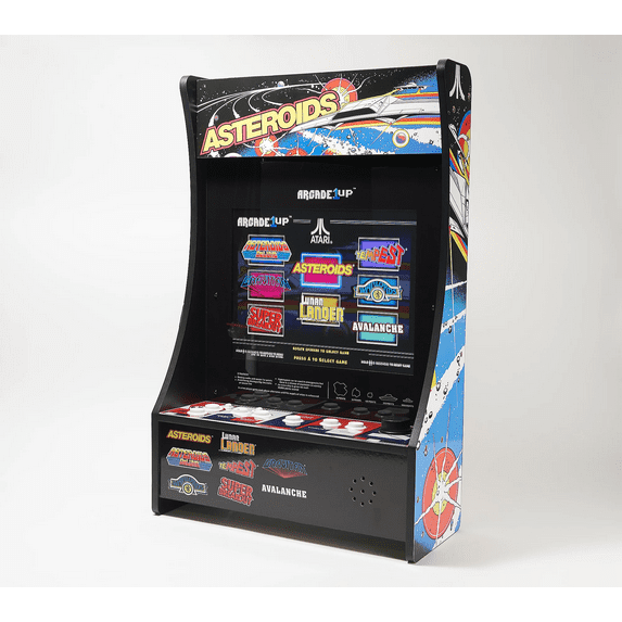 Arcade1Up 8 Game PartyCade Portable Home Arcade Machine - Asteroids