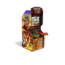 Arcade1Up Big Buck World Classic Arcade Machine, built for your home, 4-foot-tall stand-up cabinet, 4 classic games, and 17-inch screen
