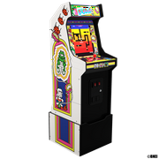Arcade1Up Dig Dug Bandai Namco Legacy Edition Arcade with Riser and Light-Up Marquee