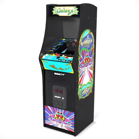 Arcade1Up GALAGA Deluxe Arcade Game Machine 5-Foot Stand-Up Cabinet, Ages 14+