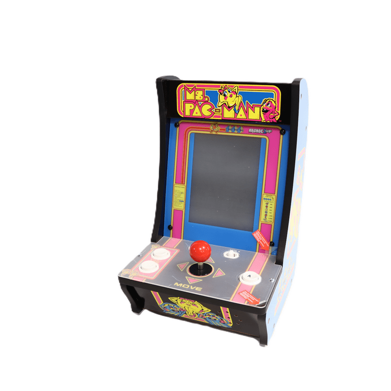 Arcade1Up MS. Pac-Man Counter-Cade - 4 Games in 1 - Walmart.com