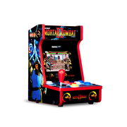 Arcade1Up Mortal Kombat II Countercade 7" Countertop Arcade Machine with 3 Built-In Games
