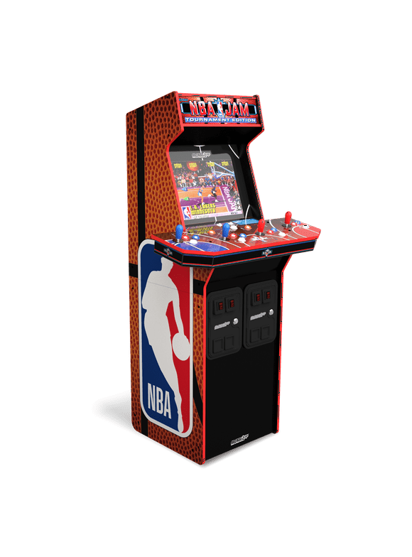 Arcade1Up NBA Jam 30th Anniversary Deluxe Arcade Machine 3 Games in 1 (4 Player)