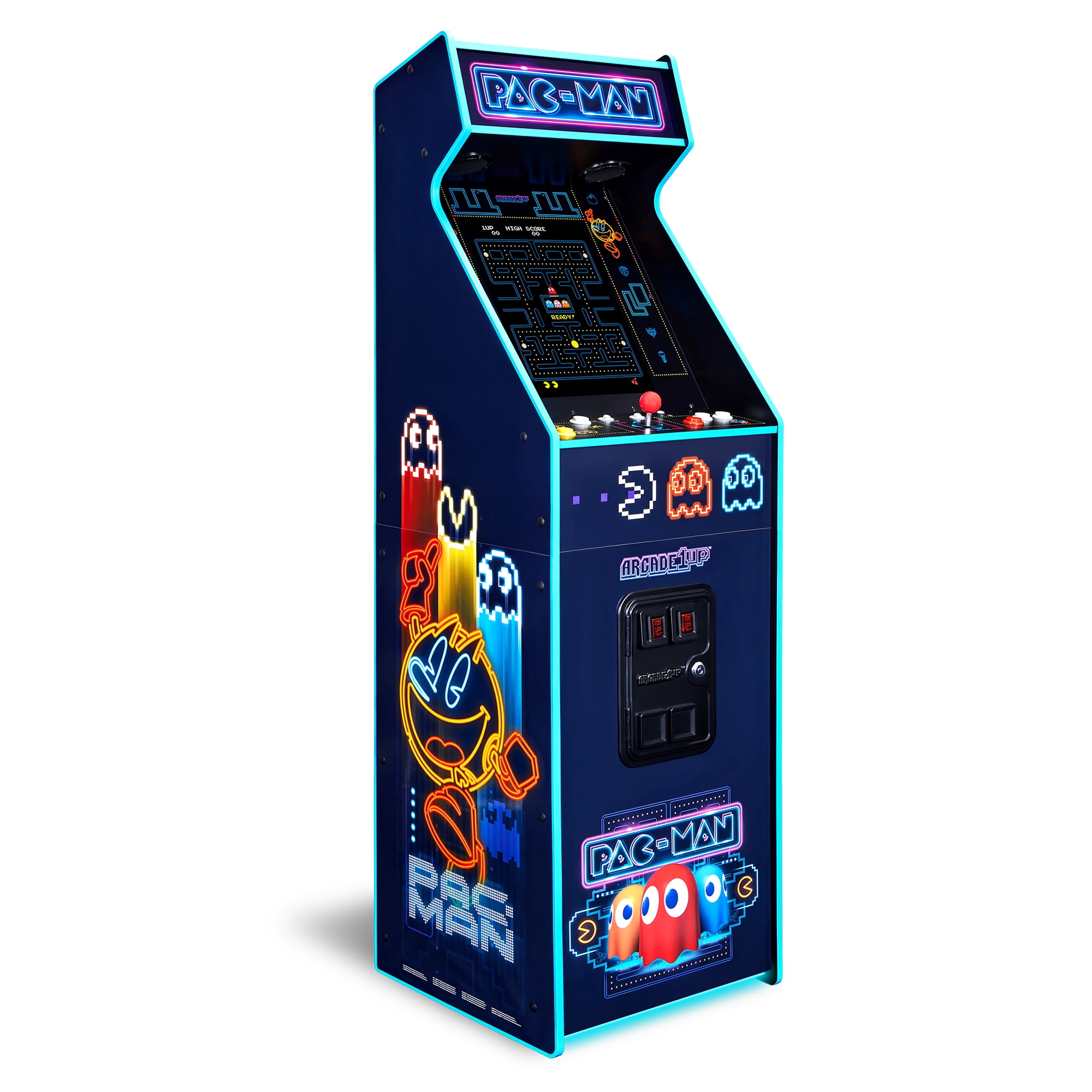 Arcade1Up Pac-Man Deluxe Arcade Machine with 14 Games Included, 5