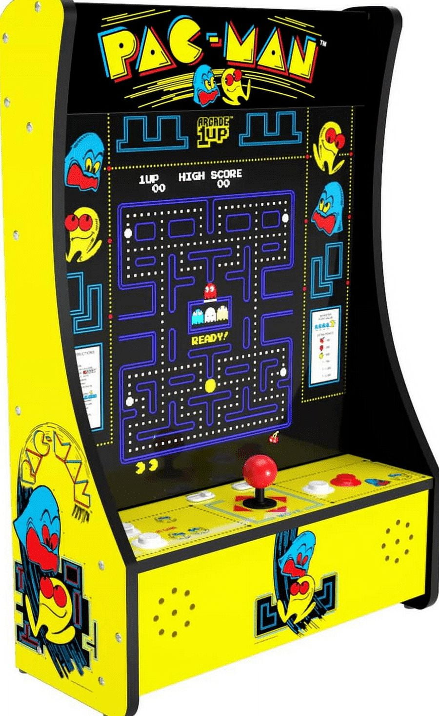 Arcade1Up PAC-MAN Video Game Machine, 12-in-1, 17