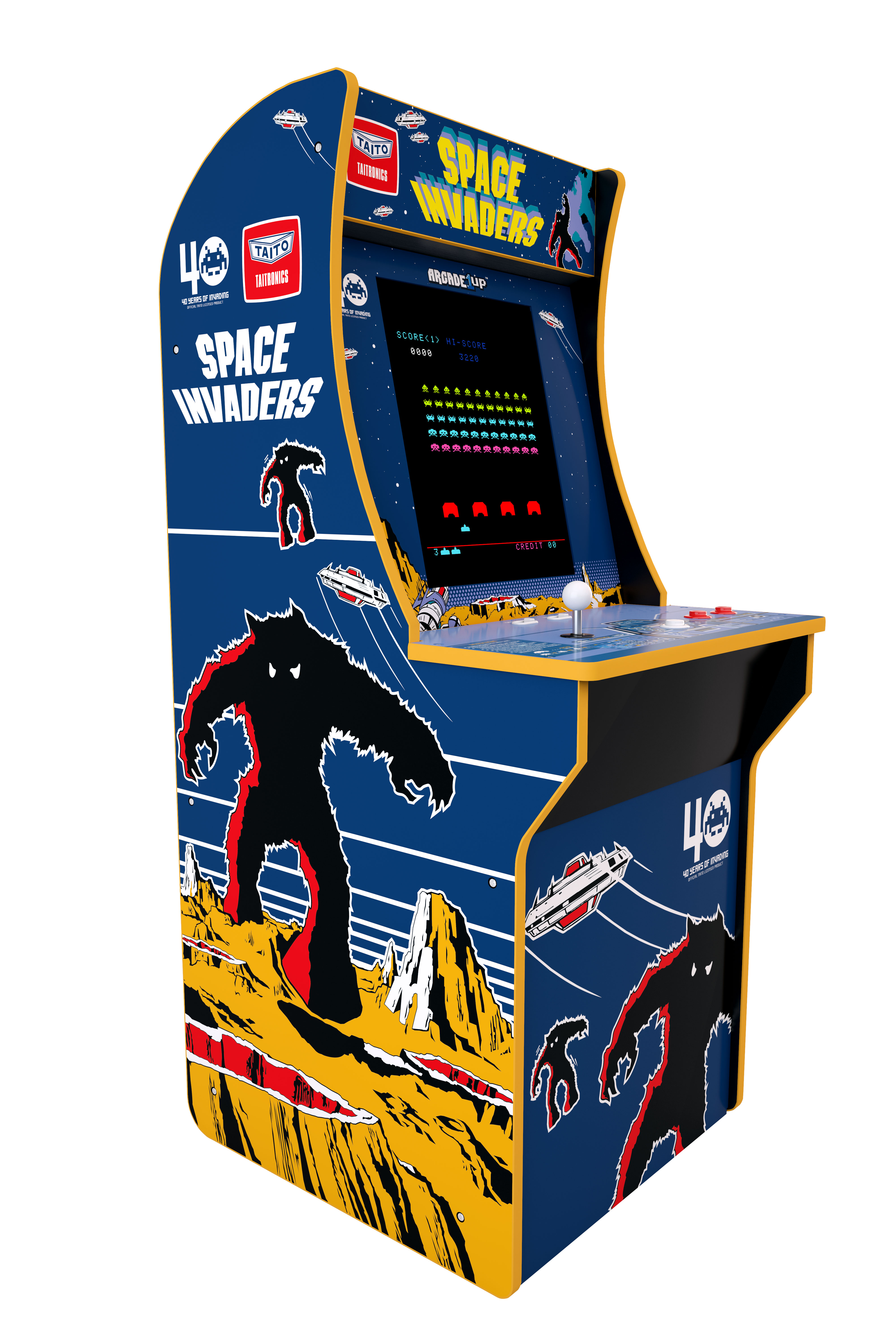 Arcade1Up, Space Invaders Arcade, 4ft - image 1 of 7