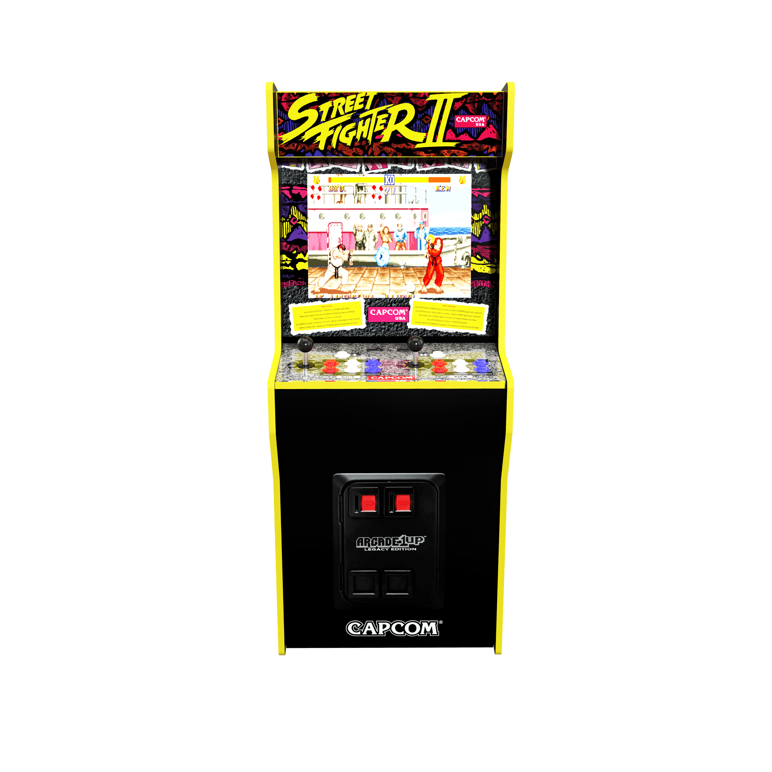 CNY Flash Deal! Arcade1Up: Street Fighter - Classic 3in1 Home Arcade (4ft)  – Games Crazy Deals