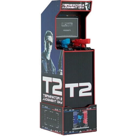 Arcade1Up Terminator 2 Arcade machine with custom riser, marquee, wifi New