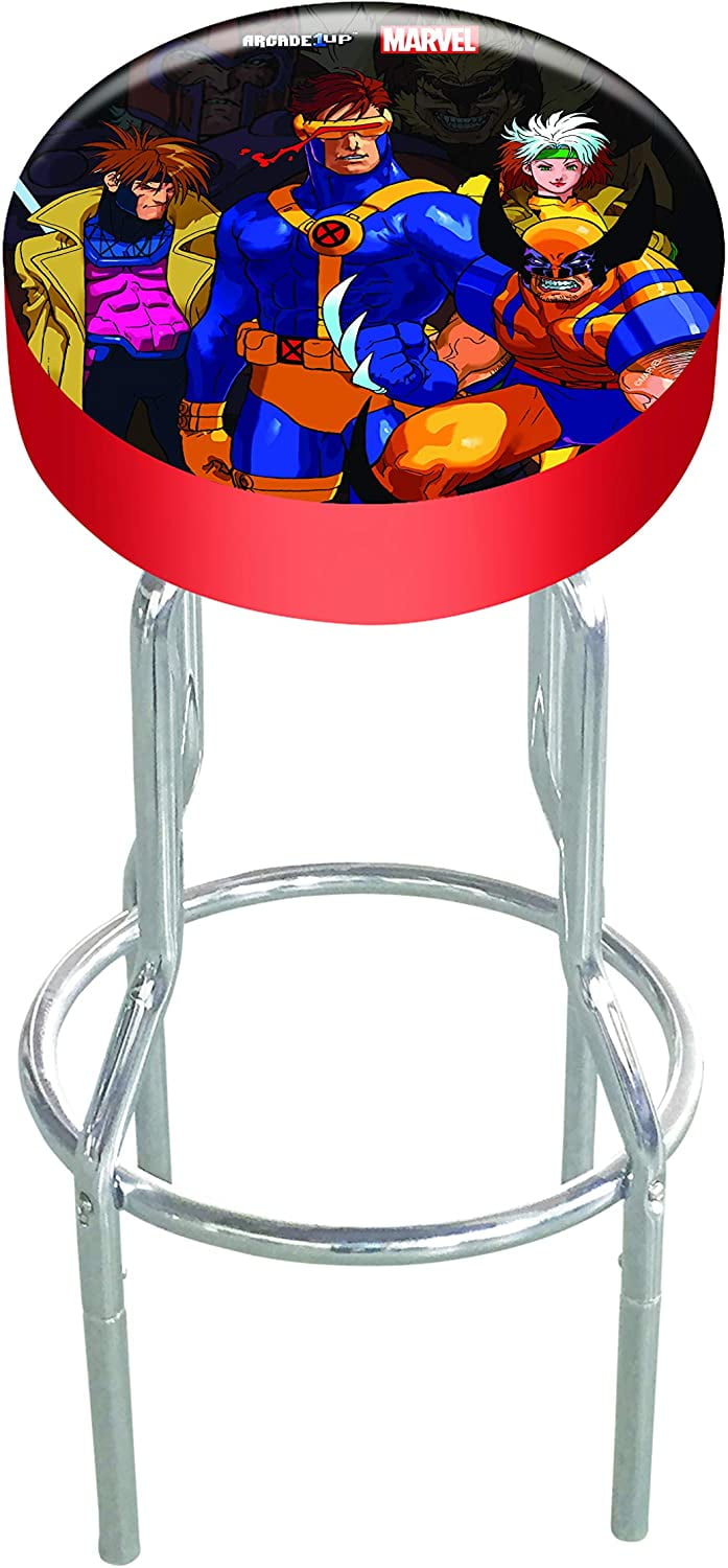 ②arcade1up ストリートファイタースツール Arcade1Up X-Men vs Street Fighter Arcade Stool, Adjustable