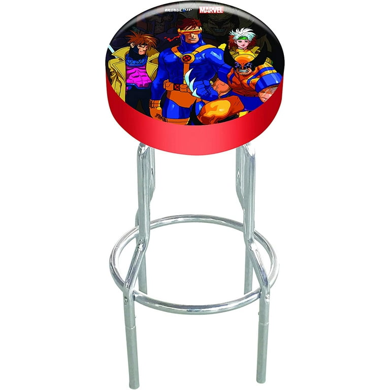 Arcade1Up X-Men vs Street Fighter Arcade Stool, Adjustable