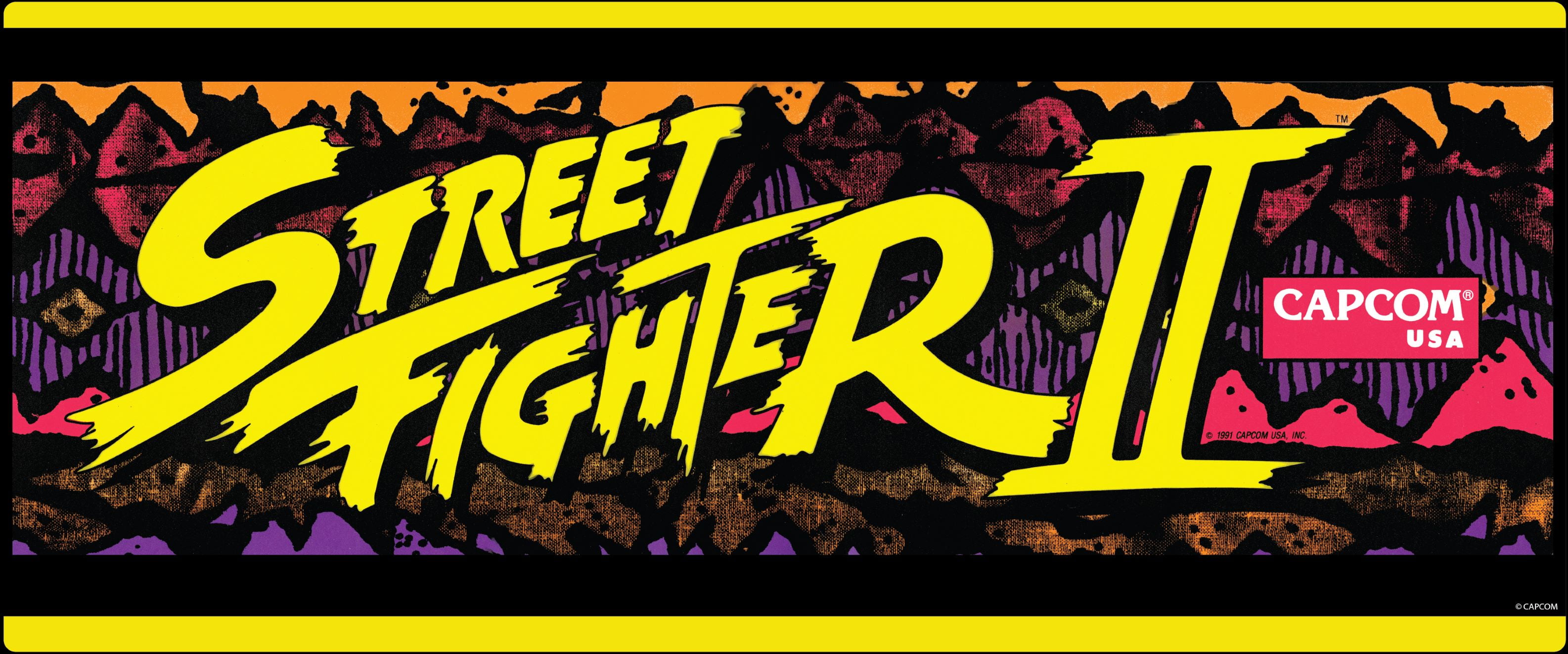 Street Fighter 2 Marquee Game/rec Room LED Display Light Box 