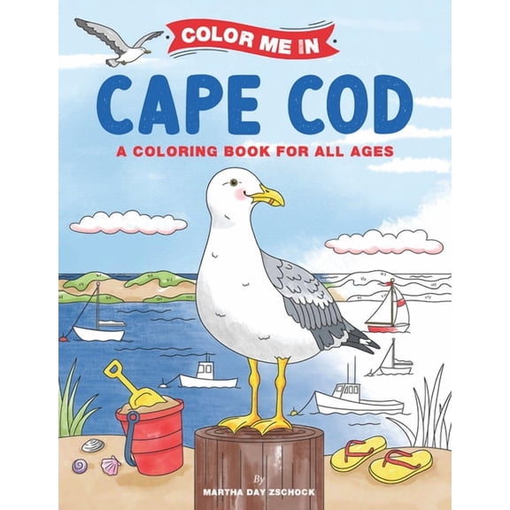 Pre-Owned Color Me in Color Me in Cape Cod, (Paperback)