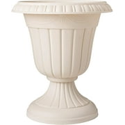 Arcadia Garden Products 10x12" Traditional Plastic Urn, Beige
