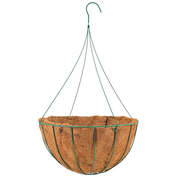 Arcadia Garden Products 16" Coconut Grower Basket, Green