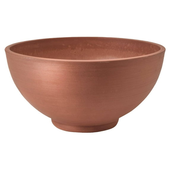 Arcadia Garden Products 16x8" Simplicity Bowl, Terra Cotta