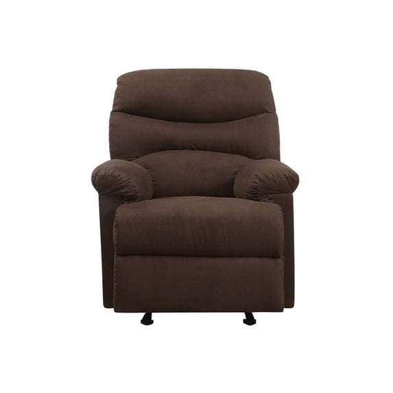 ACME Arcadia Glider Recliner in Chocolate