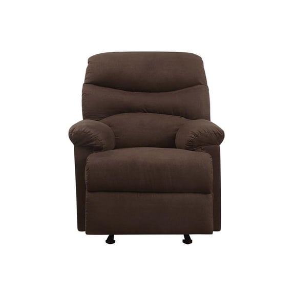 ACME Arcadia Glider Recliner in Chocolate