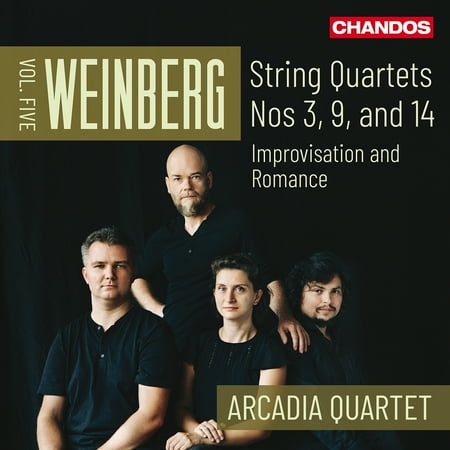 Arcadia Quartet - Weinberg: String Quartets, Vol. 5 - Music & Performance - CD