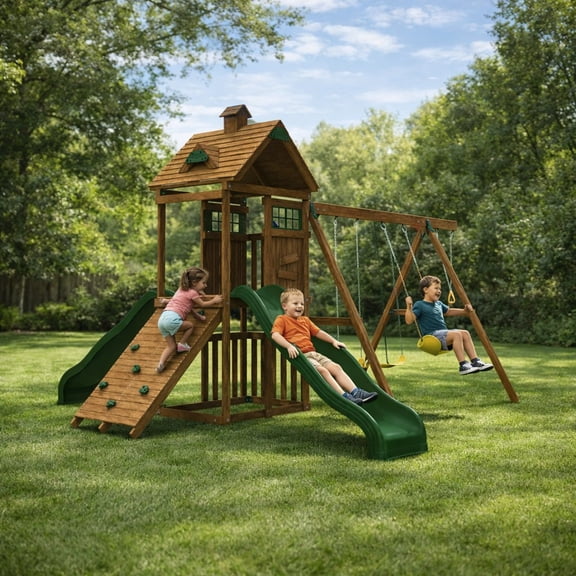PlayStar Outdoor Playset KT 8213 Arcadia Wooden