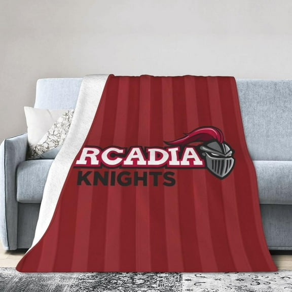 Arcadia University Fleece Blanket, Very Soft Microfiber Flannel Blanket for Couch Warm and Cozy for All Seasons