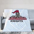 thumbnail image 1 of Arcadia University Fleece Blanket, Very Soft Microfiber Flannel Blanket for Couch Warm and Cozy for All Seasons, 1 of 6