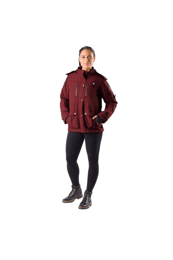 Arcadia Women's Heated Parka by Gobi Heat