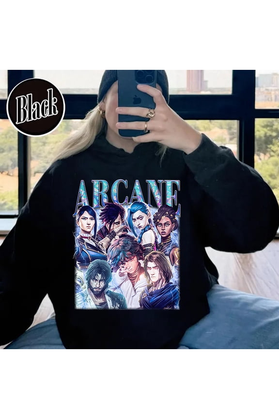 Arcane Game Characters LOL Shirt