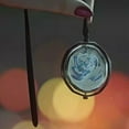 Arcane Jinx Blue Rose Necklace Alloy Rotatable Pendant Necklace Pendant Game Accessories Gifts