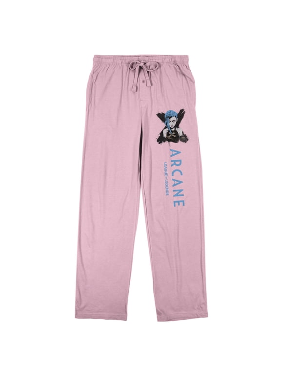 Arcane Jinx Women's Cradle Pink Sleep Pajama Pants-Small