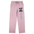 thumbnail image 1 of Arcane Jinx Women's Cradle Pink Sleep Pajama Pants-XL, 1 of 6