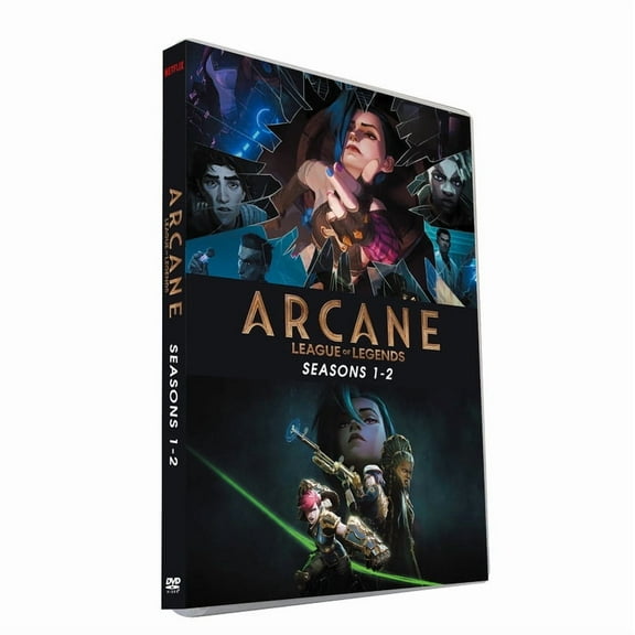 Arcane League Of Legends Complete Series Seasons 1-2 (DVD)