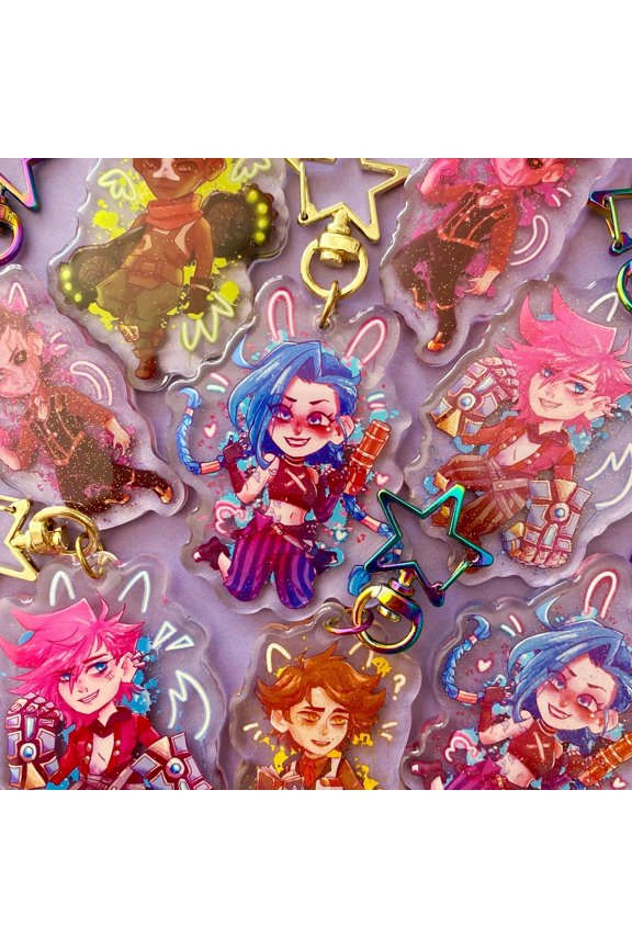 Arcane: League of Legends Keychains [FINAL RESTOCK] (1 keychain)