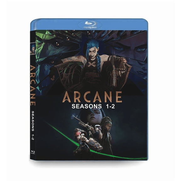 Arcane Season 1-2 Complete DVD Collection Episodes 1-18 for Fans