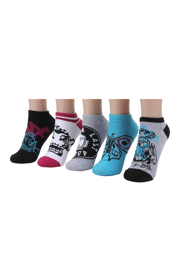 Arcane The Last Drop Womens 5-Pair Pack Ankle Socks