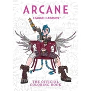 League of Legends Arcane The Official Coloring Book, Paperback