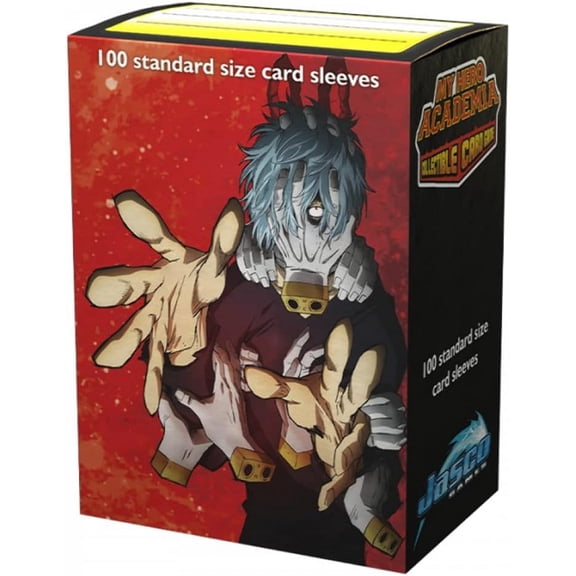 Arcane Tinmen Dragon Shield Sleeves - Matte Art: My Hero Academia: Shigaraki 100 CT - MTG Card Sleeves are Smooth & Tough - Compatible with Pokemon, MHA CCG & Magic The Gathering Cards (AT-16037)