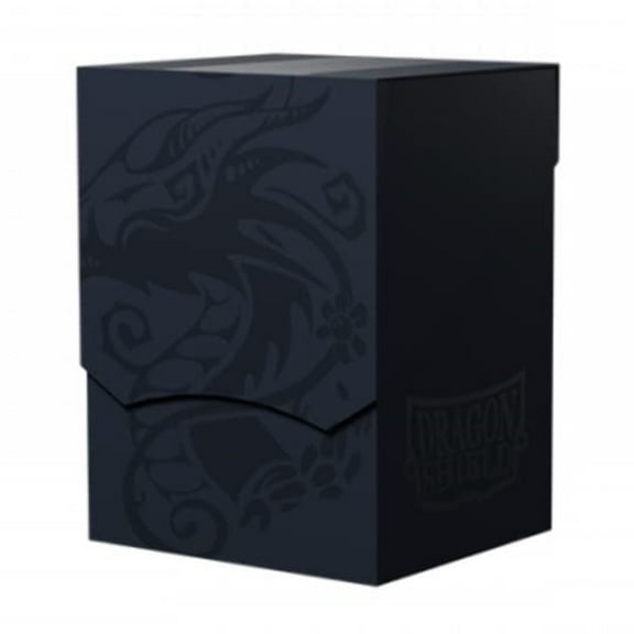 Arcane Tinmen Dragon Shield Card Deck Box - Deck Shell: Midnight Blue/Black - Durable & Sturdy TCG, OCG Card Storage - for Pokemon Yugioh Commander & MTG Magic: The Gathering Cards (AT-30756)