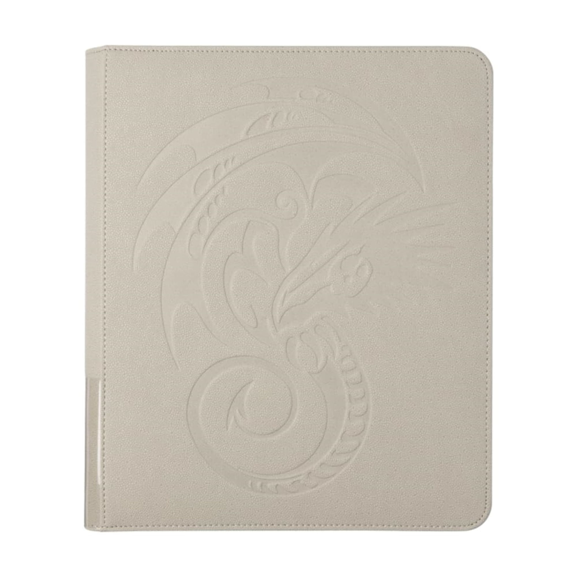 Arcane Tinmen Dragon Shield Card Binder - Card Codex Zipster Regular: Ashen White - 360CT - Card Games - Compatible with Yugioh, Magic The Gathering, Other Popular TCG, OCG & Hockey Cards