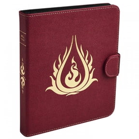 Dragon Shield: Roleplaying Spell Codex: Blood Red - Compatible with Official DND Spell Cards - Dry Erase Marker and 5e Compatible Spell Slot Tracker Included