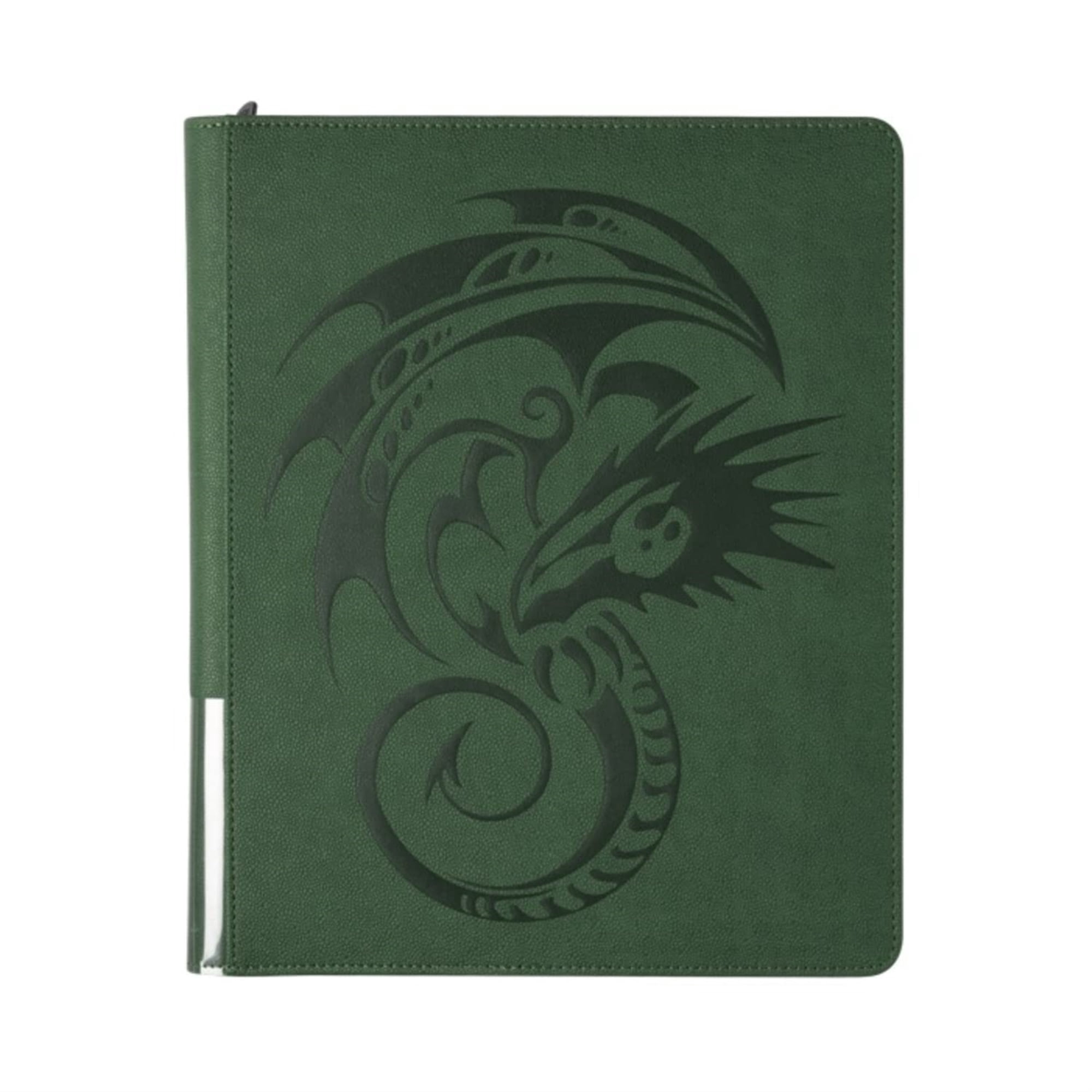 Arcane Tinmen Dragon Shield Card Binder - Card Codex Zipster Regular: Forest Green - 360CT - Card Games - Compatible with Pokemon, Yugioh, Magic The Gathering, MTG TCG OCG & Hockey Cards