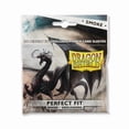 thumbnail image 1 of Arcane Tinmen  Dragon Shield Perfect Fit Side-Loading Sleeves, Smoke - 100 Count, 1 of 1