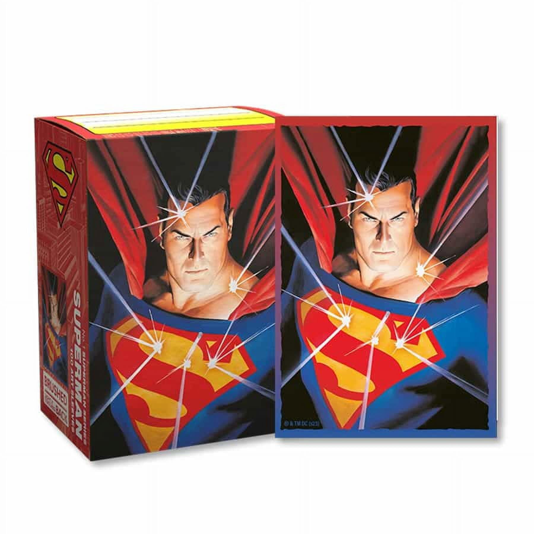 Arcane Tinmen Standard Brushed Art Sleeves - Superman (100) New