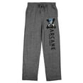 thumbnail image 1 of Arcane Title Logo Men's Heather Gray Sleep Pants-XS, 1 of 7
