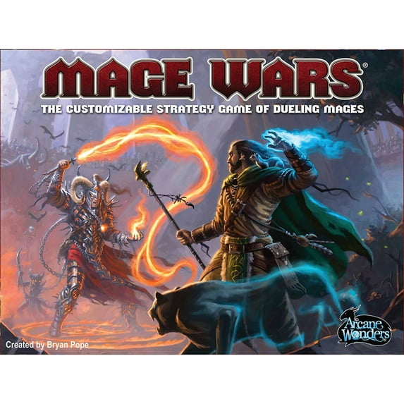 Arcane Wonders Mage Wars Board Game