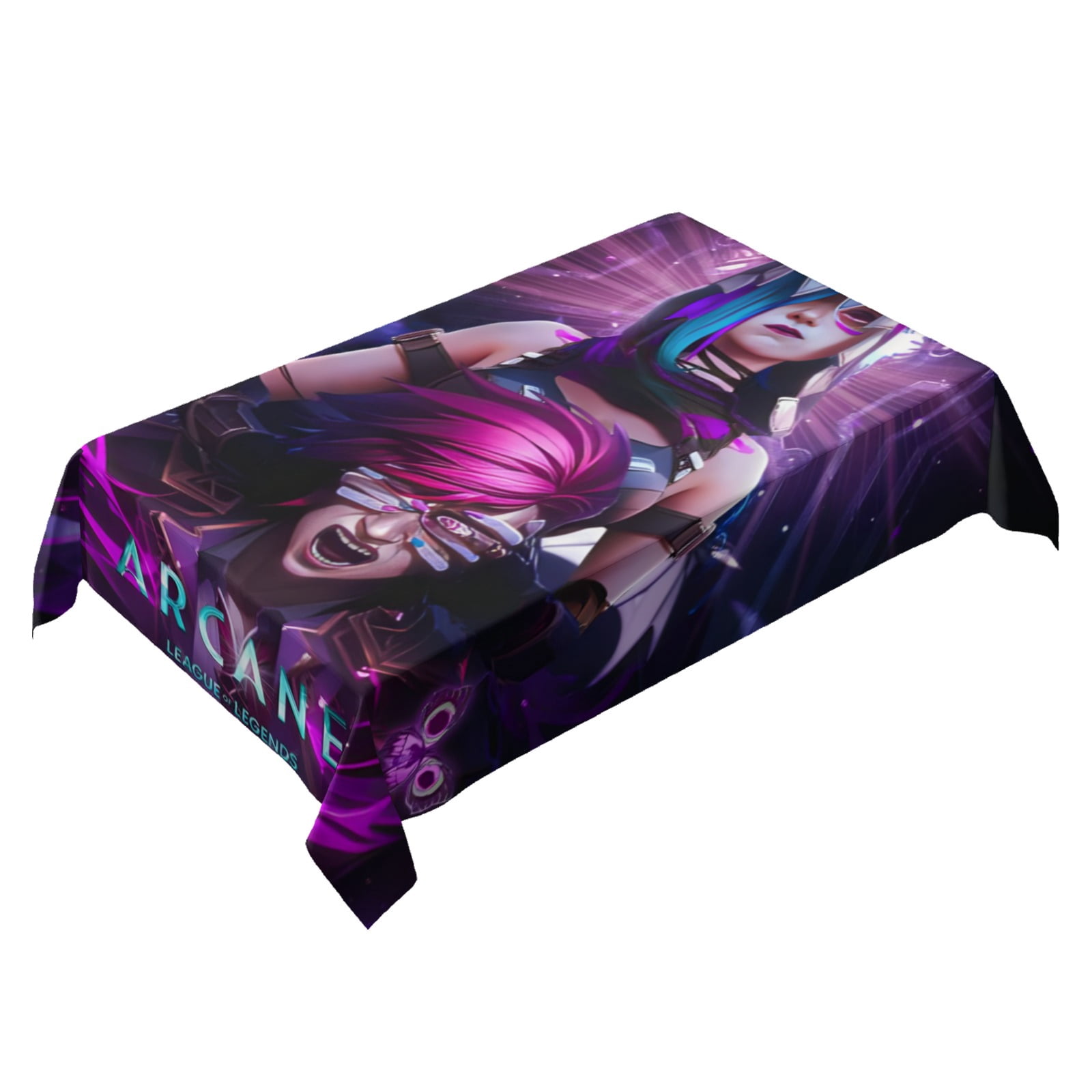 Arcane square tablecloth has an iconic print, fits most tables, and is ...