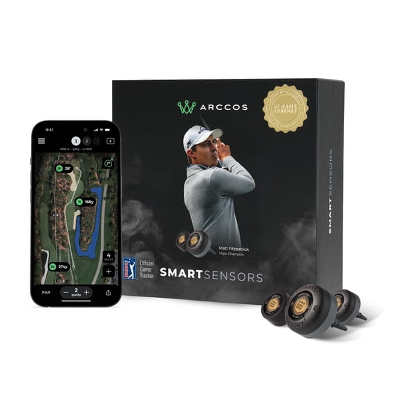 Arccos Smart Sensors (Gen 4): Automatic Golf Game Tracking System, A.I ...