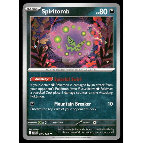Arceus Spiritomb Rare #32/99