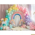 thumbnail image 1 of Arch Balloons Unicorns Photography Backdrops Props Baby Newborn Birthday Party ration Background RA-02, 1 of 5