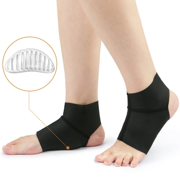 Arch Brace,Socks With Cushion Pain Support With Ankle Flat Socks With 1 Pair Leeofty Ankle Flat Moweo Pair Support