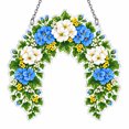 Arch Geranium Acrylic Suncatcher Ornament for Reading Nook, Fresh ...